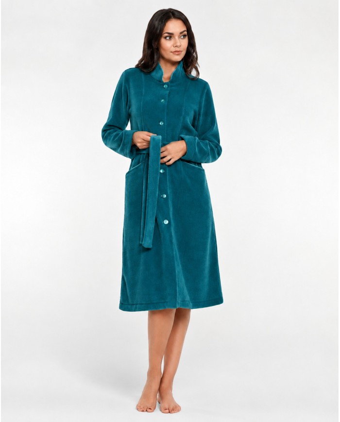 Vestaglia Donna con collo a pistagna B&B modello 17201