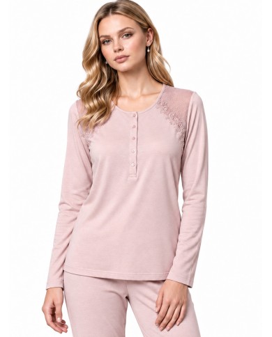 Pigiama donna 100% caldo cotone Lunatica 62101