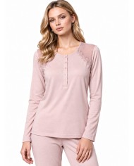 Pigiama donna 100% caldo cotone Lunatica 62101