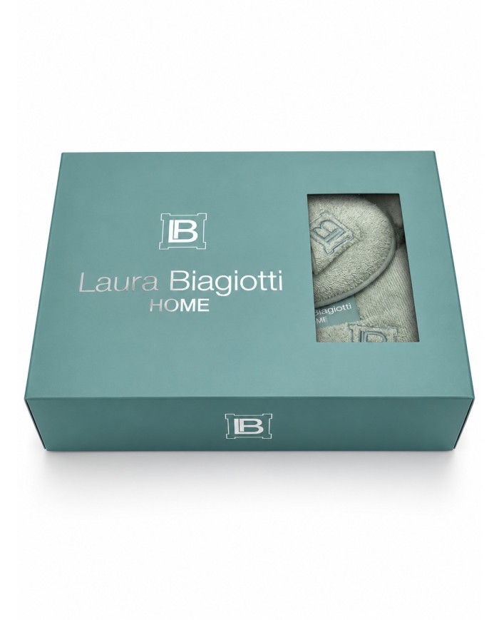 Set Bagno Donna con Pareo, Turbante e Ciabatte - Laura Biagiotti