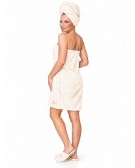 Set Bagno Donna con Pareo, Turbante e Ciabatte - Laura Biagiotti