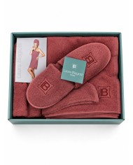 Set Bagno Donna con Pareo, Turbante e Ciabatte - Laura Biagiotti