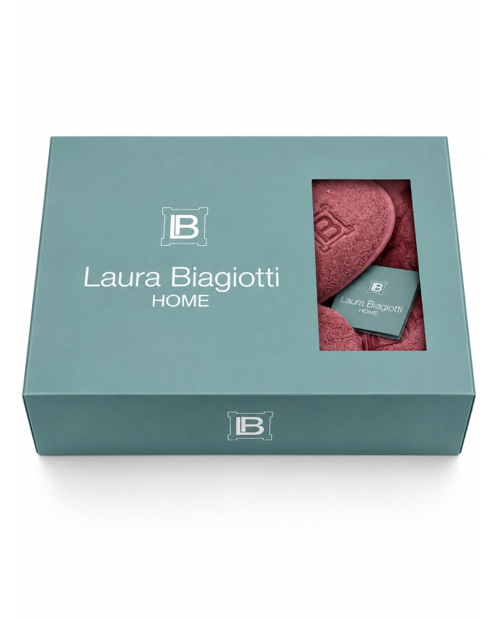 Set Bagno Donna con Pareo, Turbante e Ciabatte - Laura Biagiotti