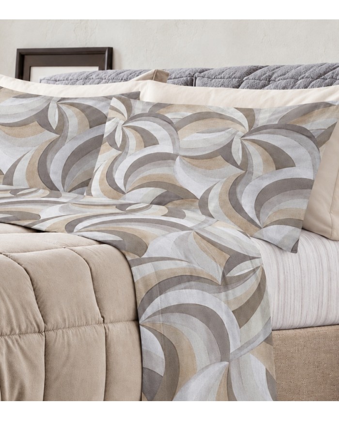 Completo lenzuola matrimoniale 100% cotone Baty