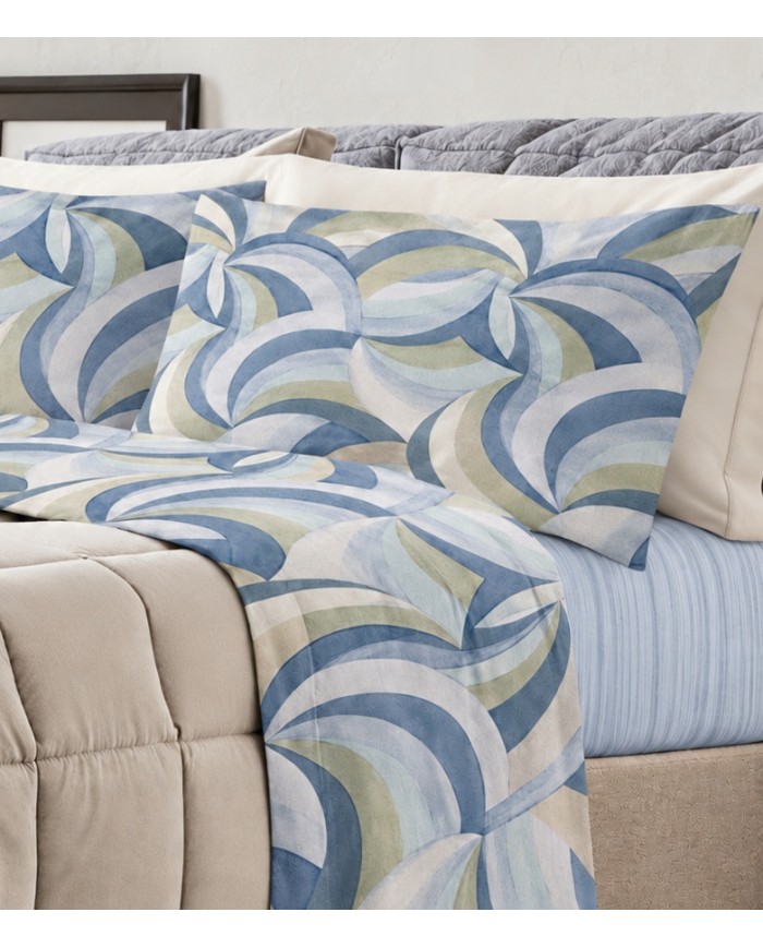 Completo lenzuola matrimoniale 100% cotone Baty