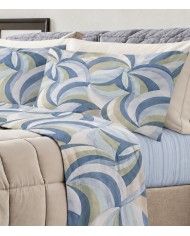 Completo lenzuola matrimoniale 100% cotone Baty