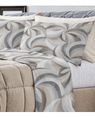 Completo lenzuola matrimoniale 100% cotone Baty