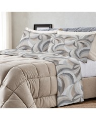Completo lenzuola matrimoniale 100% cotone Baty