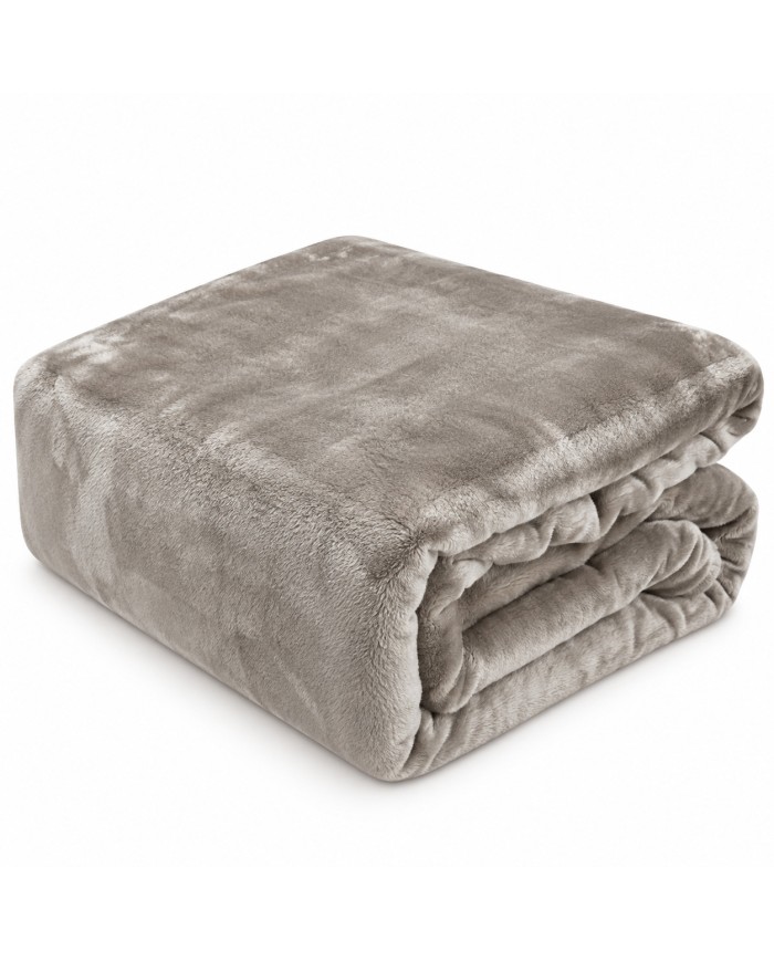 Coperta matrimoniale in ecopelliccia Alaska