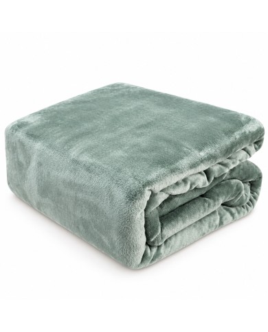 Coperta matrimoniale in ecopelliccia Alaska