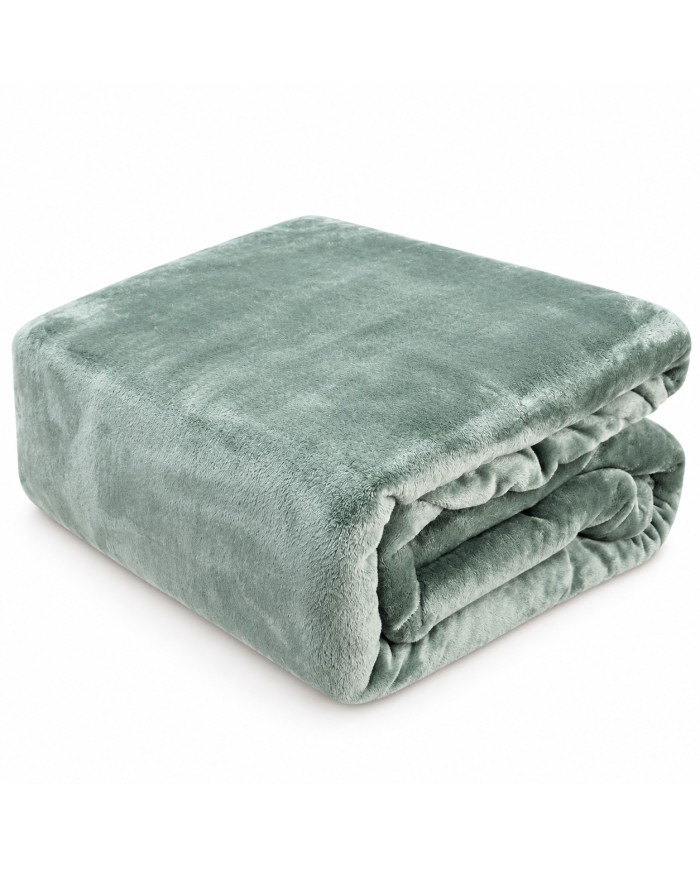 Coperta matrimoniale in ecopelliccia Alaska