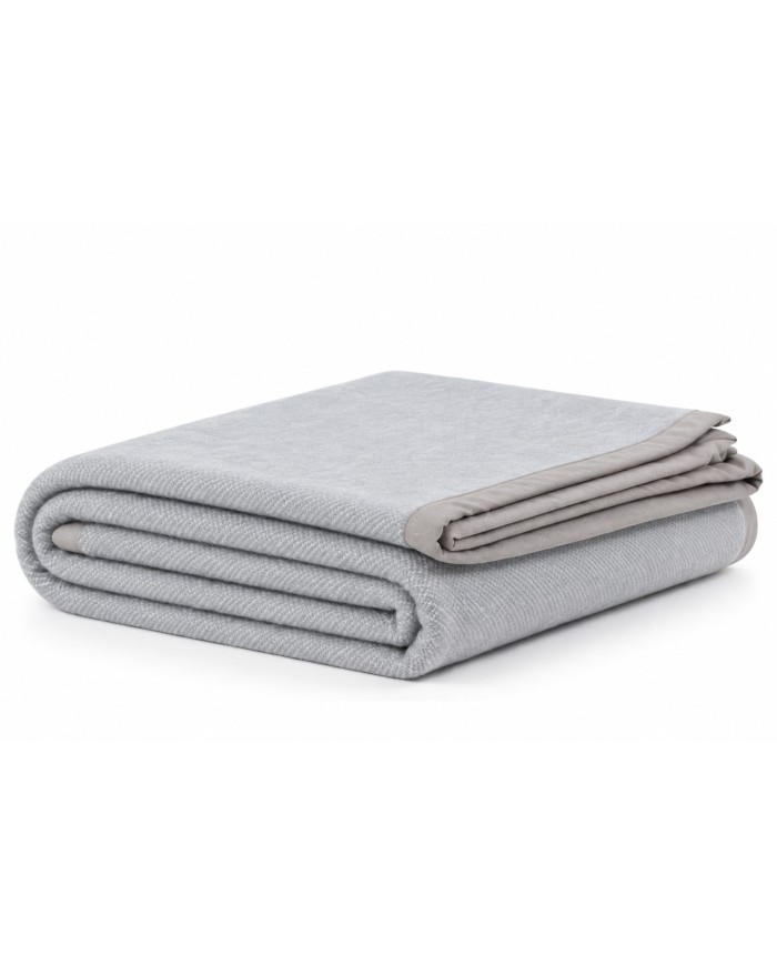 Coperta 100% lana vergine tinta unita double face Marzotto art. Marta - MISURE VARIE