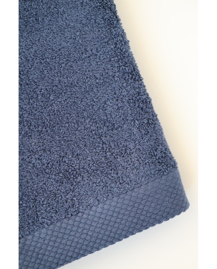 Coppia asciugamani viso+ospite 100% spugna di cotone premium Marea