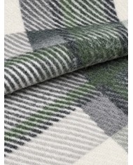 Coperta matrimoniale 100% lana vergine Marzotto art. Marta Check