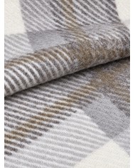 Coperta matrimoniale 100% lana vergine Marzotto art. Marta Check