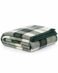 Coperta matrimoniale 100% lana vergine Marzotto art. Marta Check