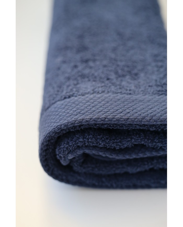 Coppia asciugamani viso+ospite 100% spugna di cotone premium Marea