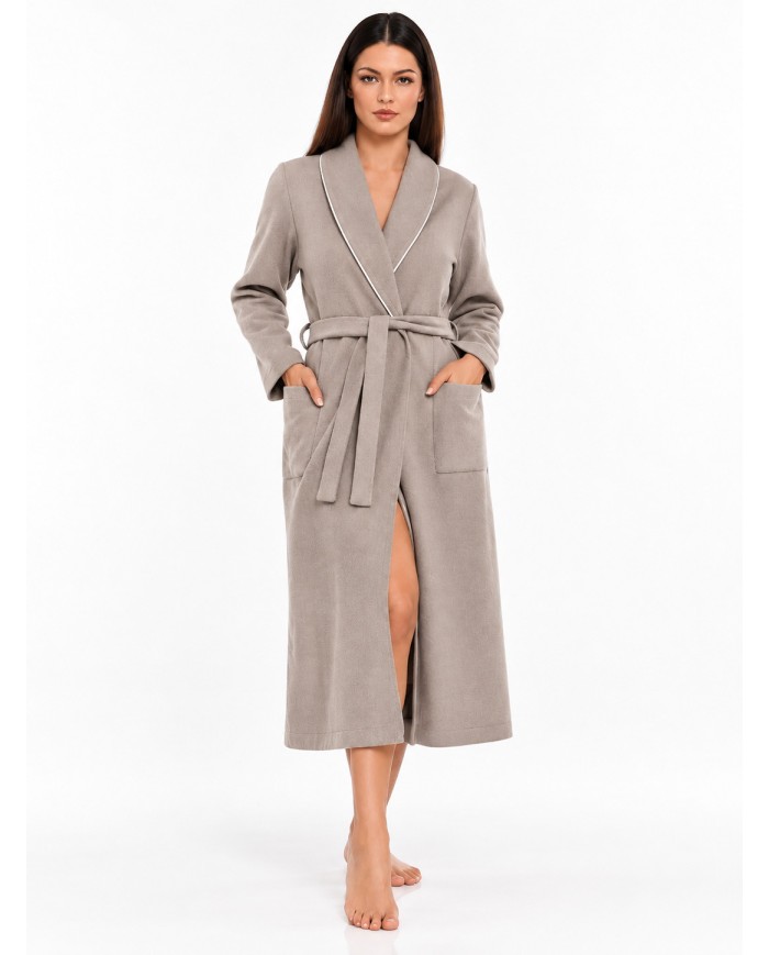 Vestaglia invernale donna lana e cashmere B&B Creazioni art. Jole