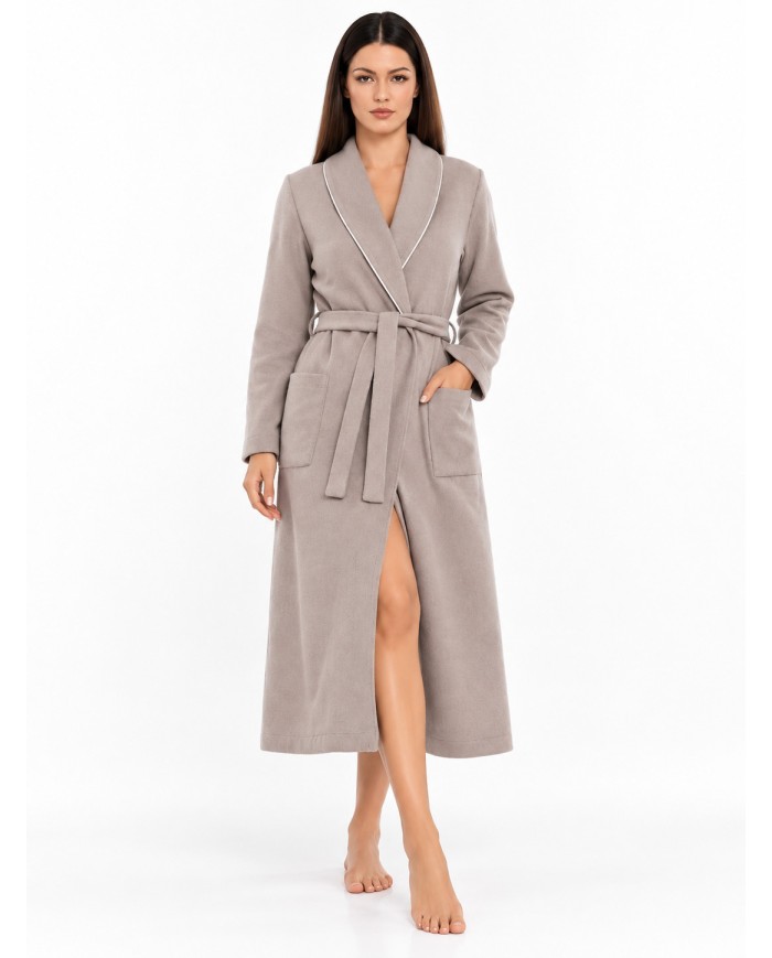Vestaglia invernale donna lana e cashmere B&B Creazioni art. Jole
