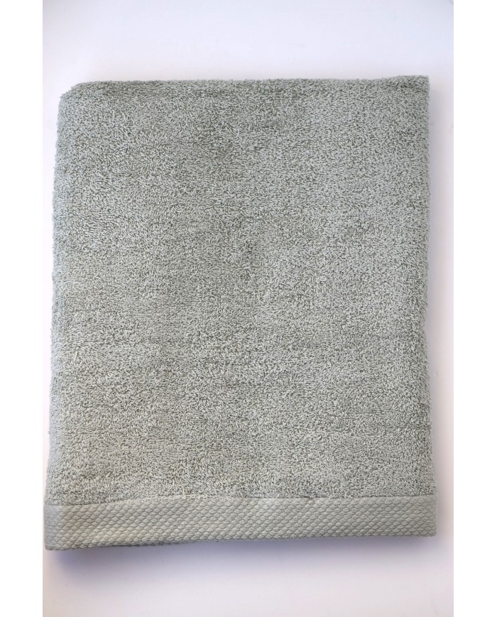 Coppia asciugamani viso+ospite 100% spugna di cotone premium Marea