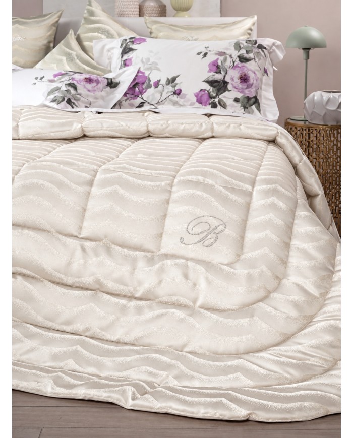 Trapunta matrimoniale Jasmine Blumarine Home Collection