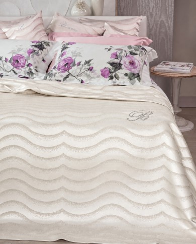 Copriletto matrimoniale Jasmine Blumarine Home collection