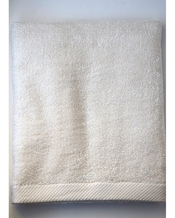 Coppia asciugamani viso+ospite 100% spugna di cotone premium Marea