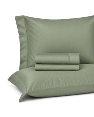 Completo lenzuola matrimoniale in raso 100% cotone Filo Raso