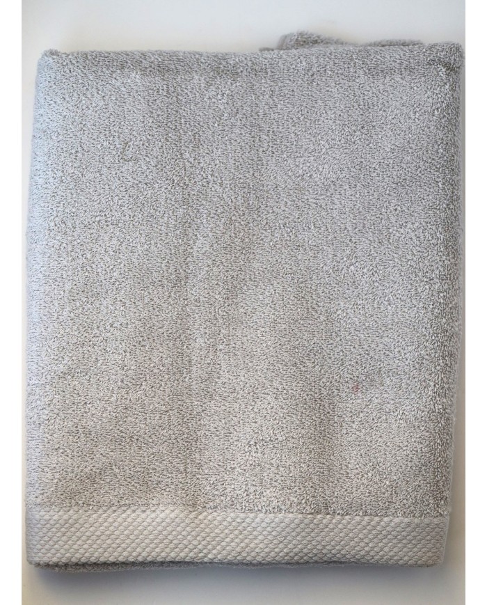 Coppia asciugamani viso+ospite 100% spugna di cotone premium Marea