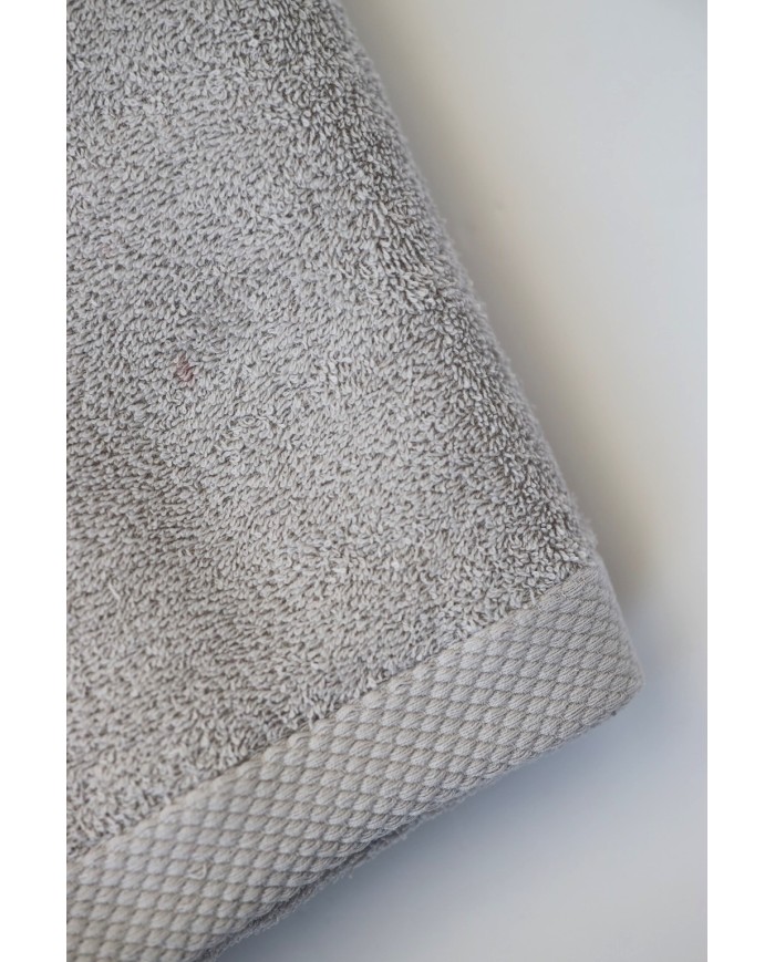 Coppia asciugamani viso+ospite 100% spugna di cotone premium Marea