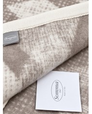 Coperta matrimoniale maxi in pura lana vergine Somma 230x270