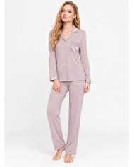 Pigiama donna caldo cotone Lunatica 62106