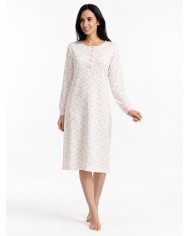 Camicia da notte in 100% caldo cotone Vilfram 52684