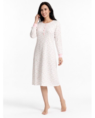 Camicia da notte in 100% caldo cotone Vilfram 52684
