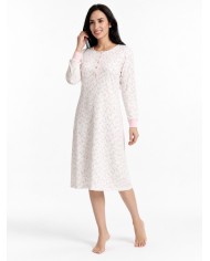 Camicia da notte in 100% caldo cotone Vilfram 52684