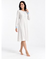 Camicia da notte in 100% caldo cotone Vilfram 52684