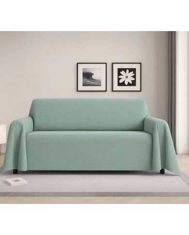 Telo arredo foulard copritutto tinta unita 260x280