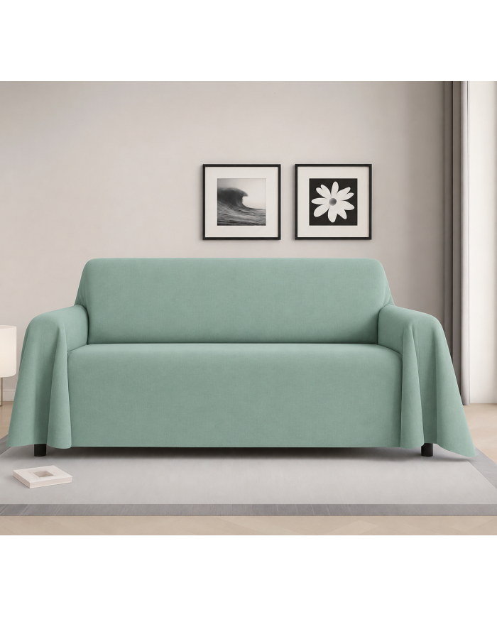 Telo arredo foulard copritutto tinta unita 260x280