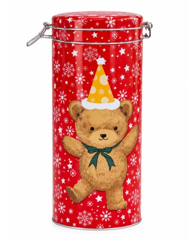 Plaid Natale in latta confezione regalo Teddy