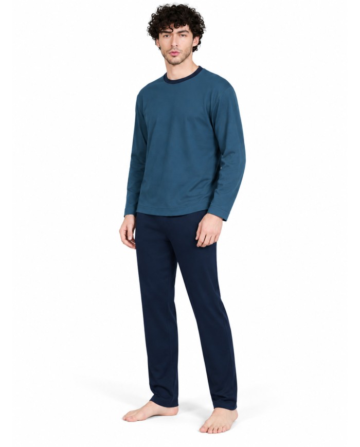 Pigiama Uomo 100% caldo cotone Bip Bip 6028