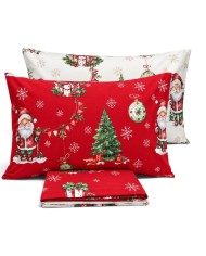 Parure copripiumino matrimoniale 100% cotone Style - Natale - MADE IN ITALY