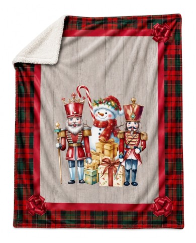 Plaid stampa digitale Natale art. Digital var. 1