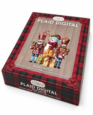 Plaid stampa digitale Natale art. Digital var. 1