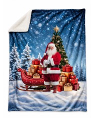 Plaid stampa digitale Natale art. Digital var. 2