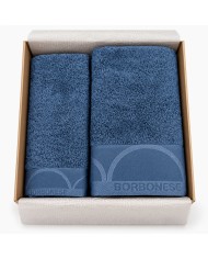 Set asciugamano viso + ospite Borbonese art. Relax