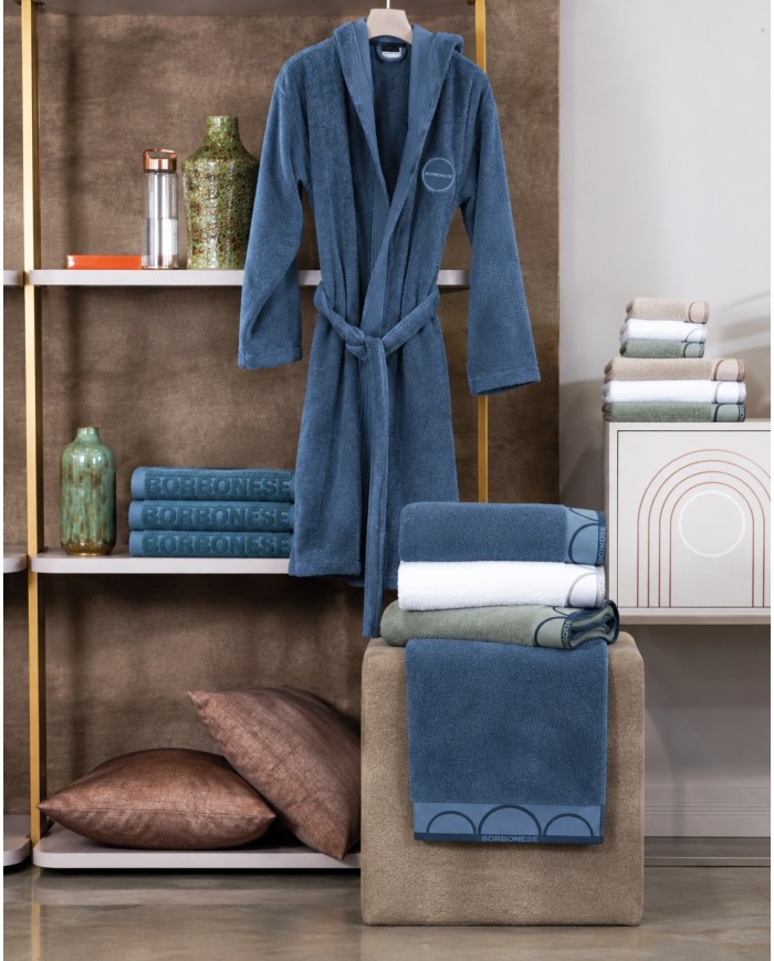 Accappatoio unisex Borbonese art. Relax