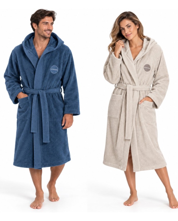 Accappatoio unisex Borbonese art. Relax