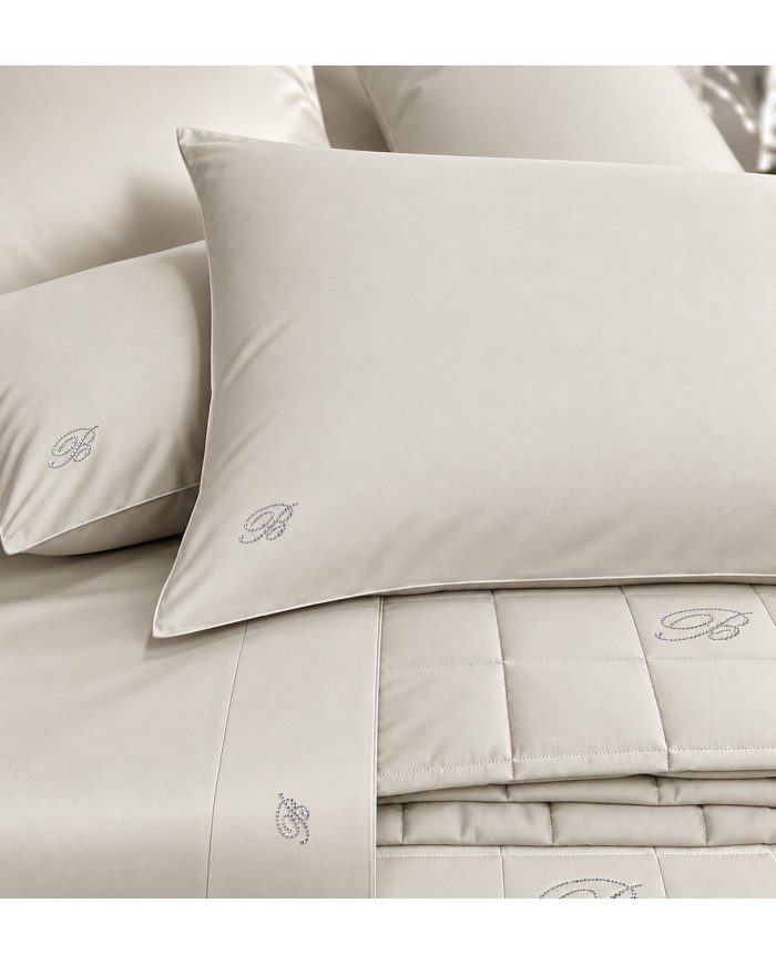 Completo lenzuola matrimoniale 100% raso cotone Blumarine Samira