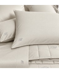 Completo lenzuola matrimoniale 100% cotone Armonia art. Roseto