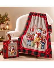 Plaid stampa digitale Natale art. Digital var. 2